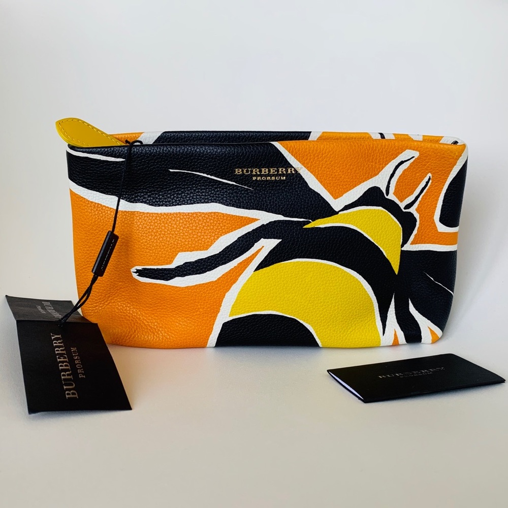 Authentic Burberry Prorsum Insect Clutch New